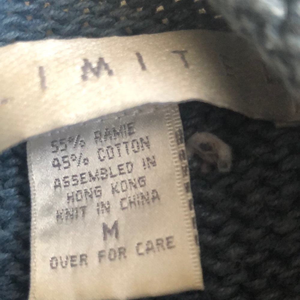 The Limited | Blue Sweater | Very Warm | Thick - Picture 4 of 8